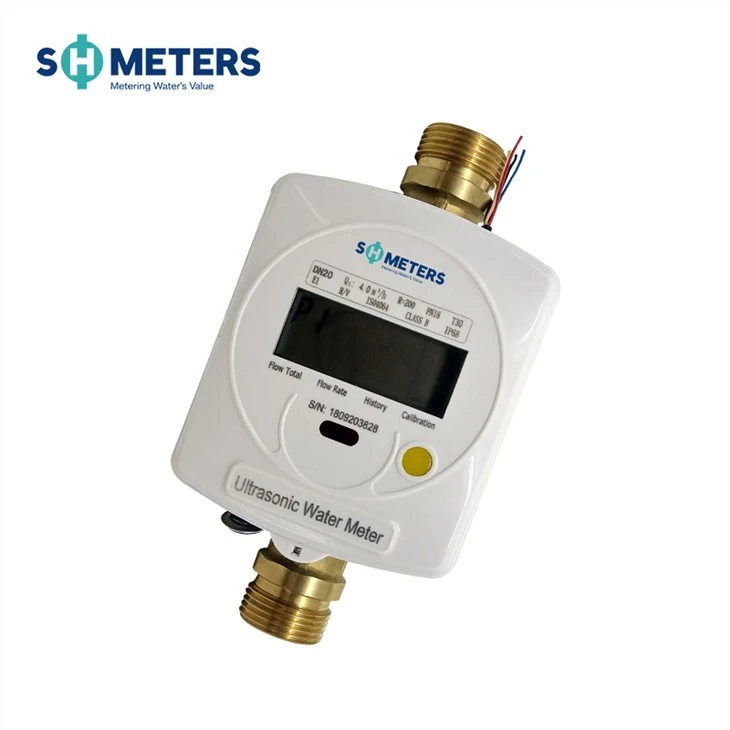 Brass Body M-bus Water Meter Lora Remote Reading Ultrasonic Water Meter For Domestic Residential