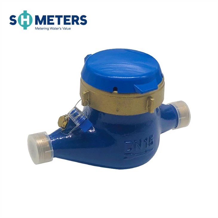R160 Multi Jet Dry Type Water Meter With Pluse