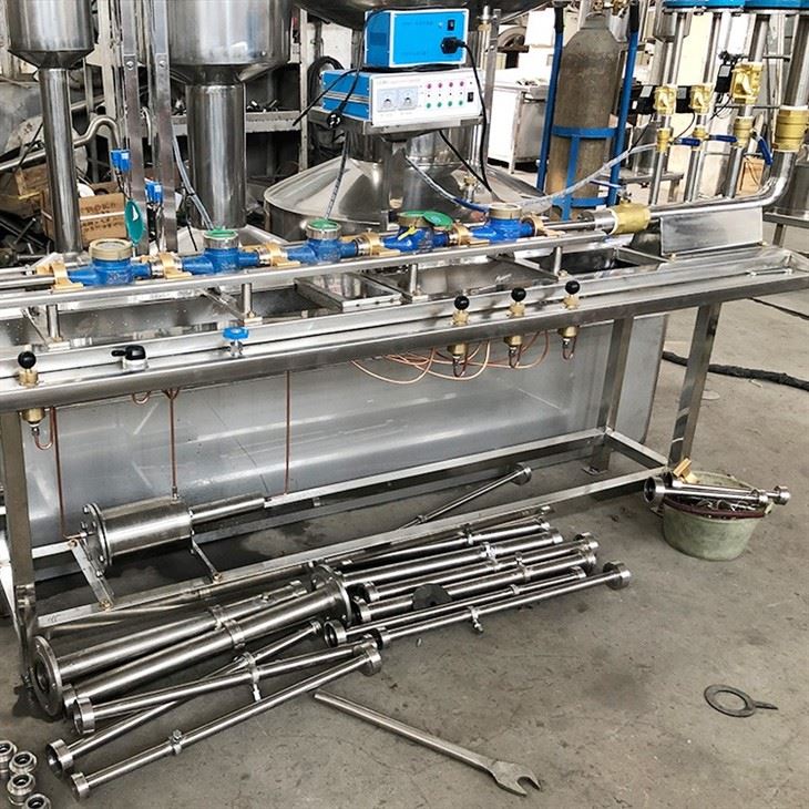 Single Series Water Meter Testing Line Water Meter Test Bench