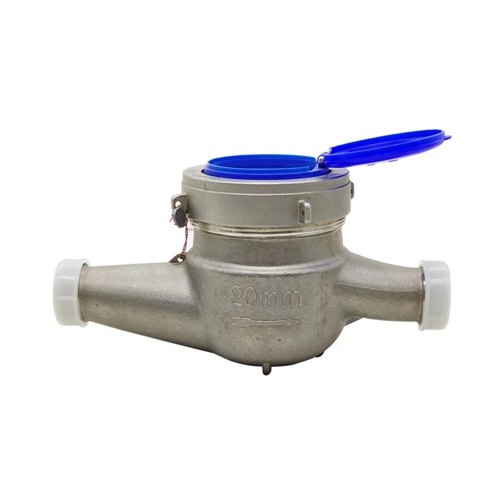 Stainless Steel Water Meter Screw End For Residential Size 0.5 Inch