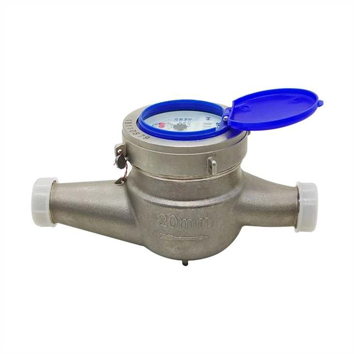 Stainless Steel Water Meter Screw End For Residential Size 0.5 Inch