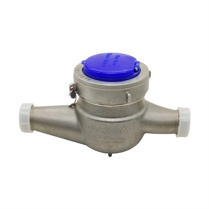 Stainless Steel Water Meter Screw End For Residential Size 0.5 Inch