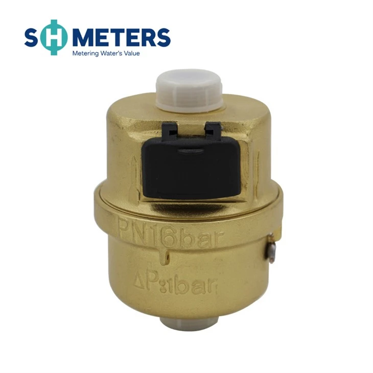 Volumetric Water Meter With Brass Body R250 For Residential factory