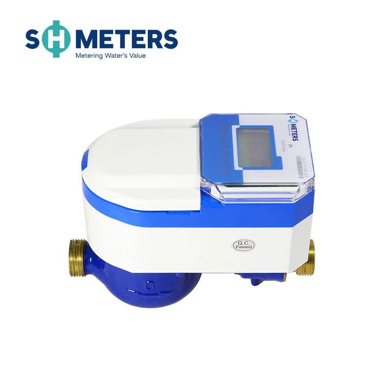 IC Card Smart Prepaid Water Meter For Residential
