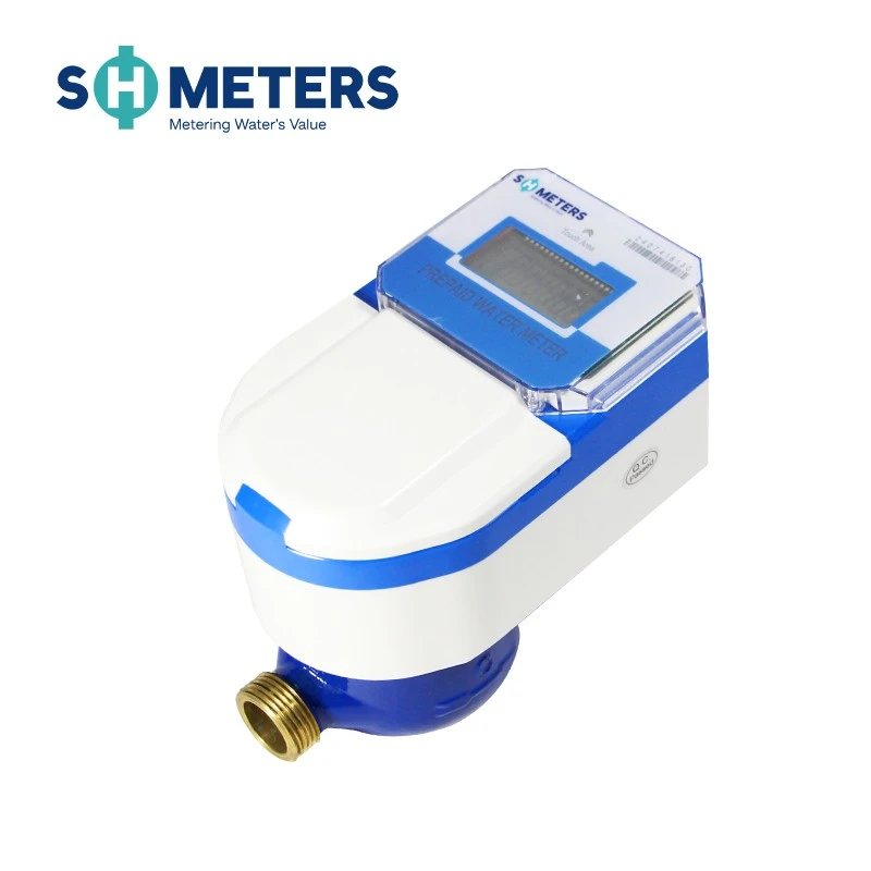 IC Card Smart Prepaid Water Meter For Residential