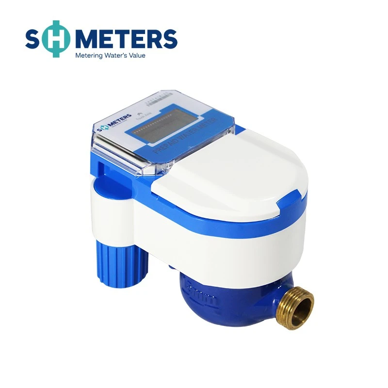 IC Card Smart Prepaid Water Meter For Residential